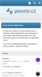 Mobile Screenshot of pawno.cz