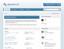 Tablet Screenshot of pawno.cz